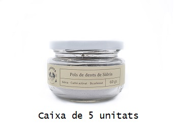 Caixa de pols de dents de sàlvia (5 u.)