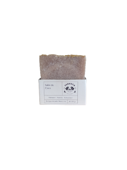 Jabón sólido de manos y de cuerpo (coco) (100gr)