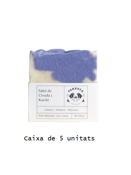 Caixa de sabons de civada i karité (5 u.)