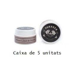 Caixa de bàlsams de xocolata