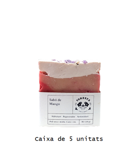[FOR118] Caixa de sabons de mango (5 u.)