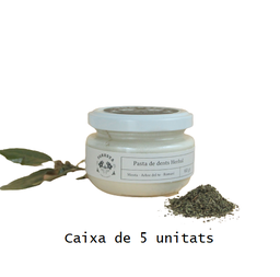 [FOR317] Caixa de pastes de dents herbals